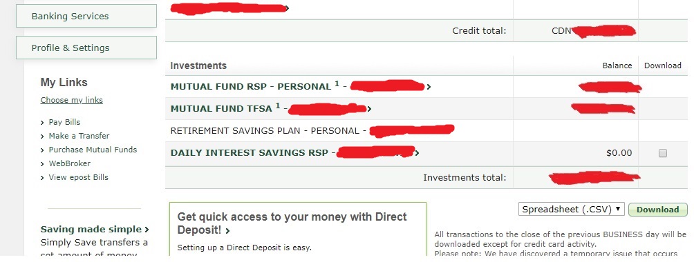 Rebalance TFSA 1